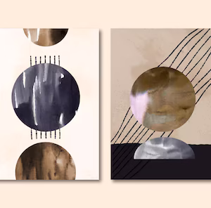 Modern Wall Art Set